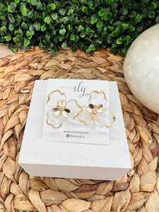 Etta Flower Studs