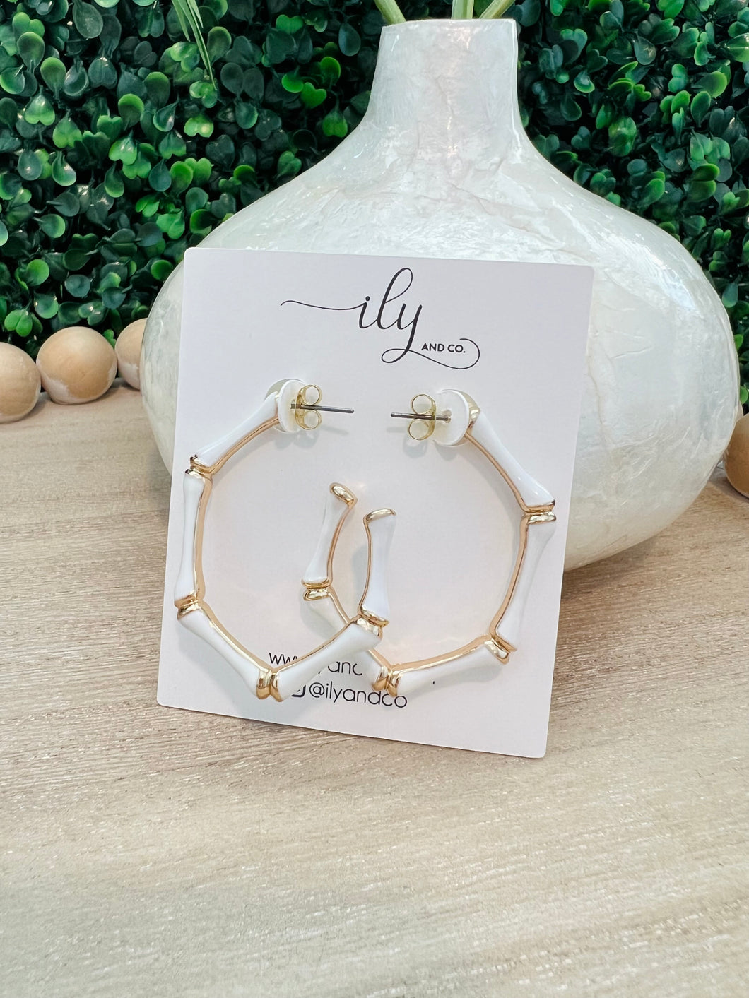 Bamboo Hoops