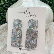 Load image into Gallery viewer, Star Glitter Earrings