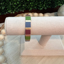 Load image into Gallery viewer, Color Block Stretch Bracelet