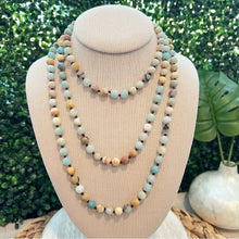 Load image into Gallery viewer, Coastal Knotted Necklace