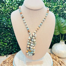 Load image into Gallery viewer, Coastal Knotted Necklace