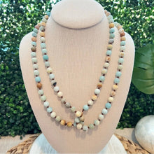 Load image into Gallery viewer, Coastal Knotted Necklace