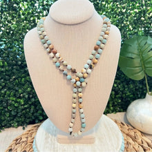 Load image into Gallery viewer, Coastal Knotted Necklace