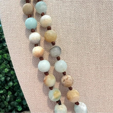 Load image into Gallery viewer, Coastal Knotted Necklace