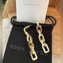 Load image into Gallery viewer, Eddie Borgo Supra Link Drop Earrings