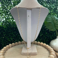 Load image into Gallery viewer, Long Tear Drop Pendant Necklace Set