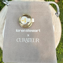 Load image into Gallery viewer, Loren Stewart x Curateur Deux Open Band Ring Sz. 7