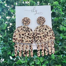 Load image into Gallery viewer, Safari Fringe Earrings