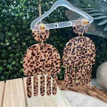 Load image into Gallery viewer, Safari Fringe Earrings