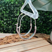 Load image into Gallery viewer, Sparkle Hoops