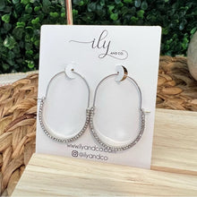 Load image into Gallery viewer, Sparkle Hoops
