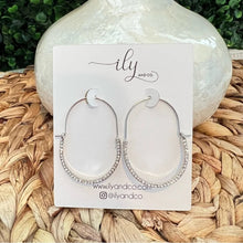 Load image into Gallery viewer, Sparkle Hoops